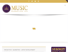 Tablet Screenshot of musicpromotion.com